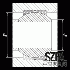 關節軸承 GE10-PB, 根據 DIN ISO 12 240-1 標準，尺寸系列 K，需維護